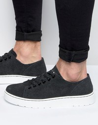 Кроссовки с 6 парами люверсов Dr Martens Dante - Серый