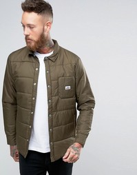 Стеганая куртка в стиле рубашки Penfield Albright - Зеленый