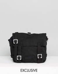 Черная cумка сэтчел Reclaimed Vintage - Черный