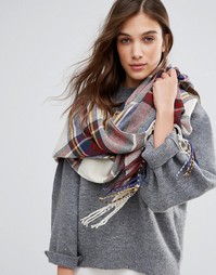 Продолговатый шарф в клетку ALDO - Мульти