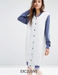 Длинная куртка‑пилот Minkpink - Синий