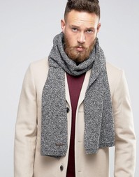 Шарф из ткани в елочку Ted Baker - Серый