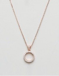 Ожерелье с подвеской-кольцом Nylon - Золотой