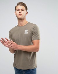 Футболка с логотипом Franklin and Marshall - Зеленый