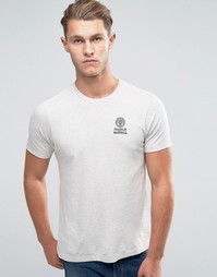 Футболка с логотипом Franklin and Marshall - Серый