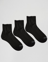Набор из 3 пар носков Ruby Rocks - Черный