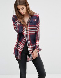 Рубашка бойфренда в клетку G-Star Tacoma - Мульти