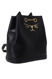 Кожаный рюкзак Feline Backpack Charlotte Olympia