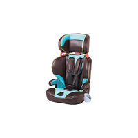 Автокресло CS901 W4VL 9-36 кг., Geoby, коричневый с голубыми вставками