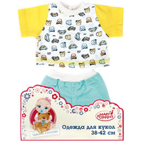 Одежда для куклы 42 см, футболка и шортики, Mary Poppins, в ассортименте