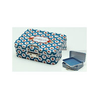 Коробка для безделушек и мелочей "Шебби шик синяя" (12.5*9*4см) Феникс Презент