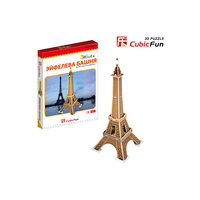 Пазл 3D "Эйфелева башня (Франция) (мини серия)", CubicFun