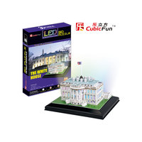 Пазл 3D "Белый дом с иллюминацией  (США)", CubicFun