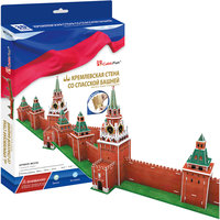 Пазл 3D "Кремлевская стена со Спасской башней (Россия)", CubicFun