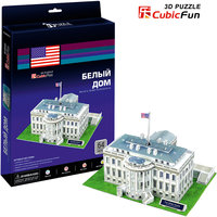 Пазл 3D "Белый дом (США)", CubicFun