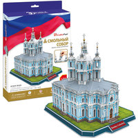 Пазл 3D "Смольный Собор (Россия)", CubicFun