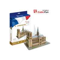 Пазл 3D "Нотердам де Пари (Франция)", CubicFun
