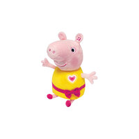Мягкая игрушка "Пеппа",30 см, речь, свет и звук, Свинка Пеппа Росмэн