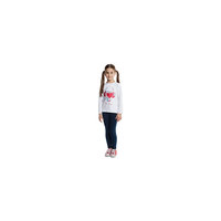 Комплект: футболка с длинным рукавом и леггинсы для девочки PlayToday