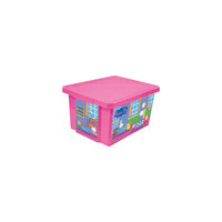 Ящик для хранения игрушек "X-BOX" "Свинка Пеппа" 17л, Little Angel, розовый