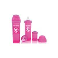 Антиколиковая бутылочка 330 мл., Twistshake, розовый