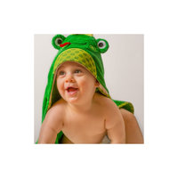 Полотенце с капюшоном Flippy the Frog (0-18 мес.), Zoocchini