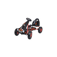 Педальный картинг РЕТРО, черный, ANHUITECH -