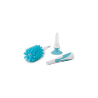 Набор ёршиков для бутылочек и сосок "BOTTLE NIPPLE BRUSH", Happy Baby, синий