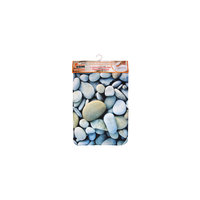 Коврик из микрофибры Mat-Pebbles_MF "Галька", 40*60см, Рыжий Кот