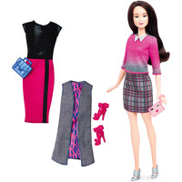 Кукла + набор одежды, Barbie Mattel