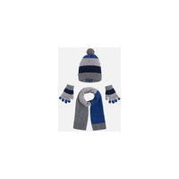 Комплект: шапка, шарф и перчатки для мальчика Mayoral