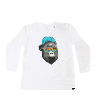 Лонгслив детский Quiksilver Lsclastebokongb White