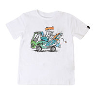 Футболка детская Quiksilver Ssclastehappyda White