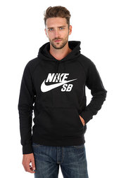 Толстовка кенгуру Nike SB Icon Black