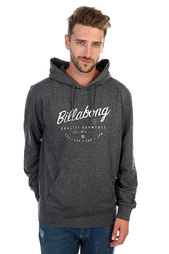 Толстовка кенгуру Billabong Halfway Ho Dark Grey Heath