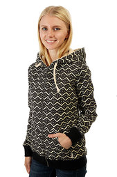 Толстовка утепленная женская Billabong Evine Black