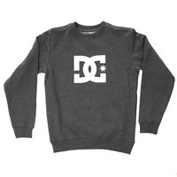Толстовка классическая детская DC Star Crew Heather Charcoal