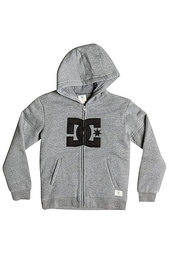 Толстовка классическая детская DC Rebel Star Ts Heather Charcoal