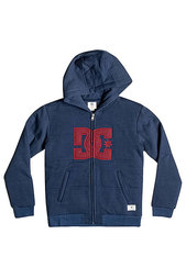 Толстовка классическая детская DC Rebel Star Ts Varsity Blue