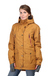 Куртка женская Roxy Kj Tribe Jk Bone Brown
