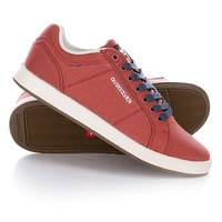 Кеды кроссовки детские Quiksilver Little Area 5 Cvs Red/White/Brown