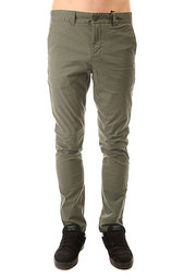 Штаны узкие Globe Goodstock Chino Light Olive