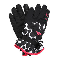 Перчатки сноубордические женские Roxy Rx Jetty Gloves Irregular Dots True