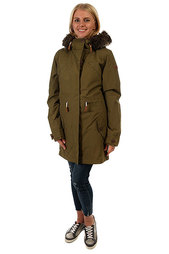 Куртка парка женская Roxy Amy 3n1 Military Olive