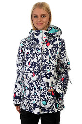 Куртка женская Roxy Rx Jetty Butterfly Blue Print