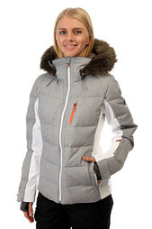 Куртка женская Roxy Snowstorm Mid Heather Grey