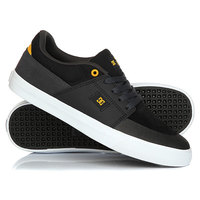 Кеды кроссовки низкие DC Wes Kremer Black/Grey/Yellow