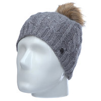 Шапка женская Roxy Shotstarpremium Mid Heather Grey