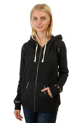 Толстовка классическая женская Billabong Etnils Black Heather