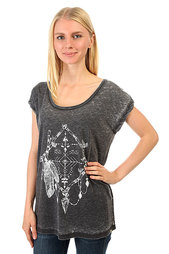 Футболка женская Billabong All Night Tee Black